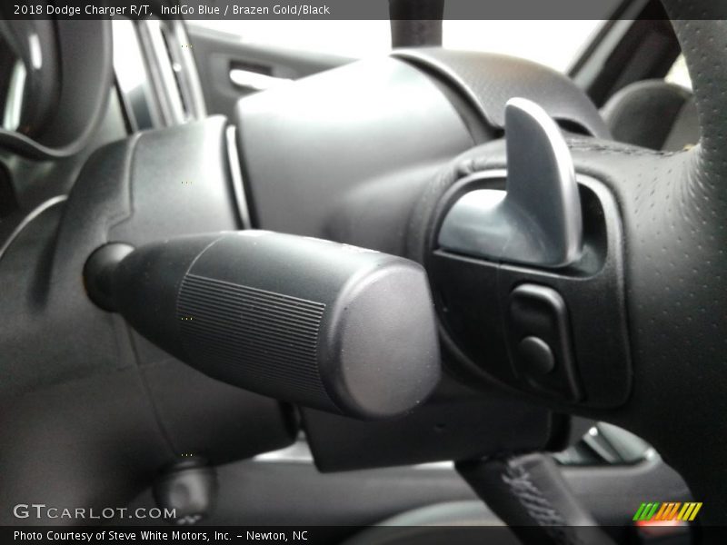 IndiGo Blue / Brazen Gold/Black 2018 Dodge Charger R/T