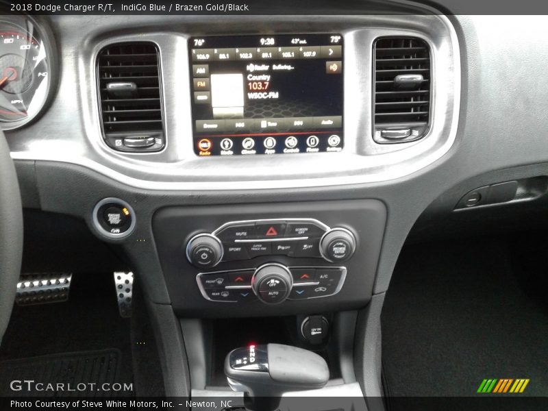 IndiGo Blue / Brazen Gold/Black 2018 Dodge Charger R/T