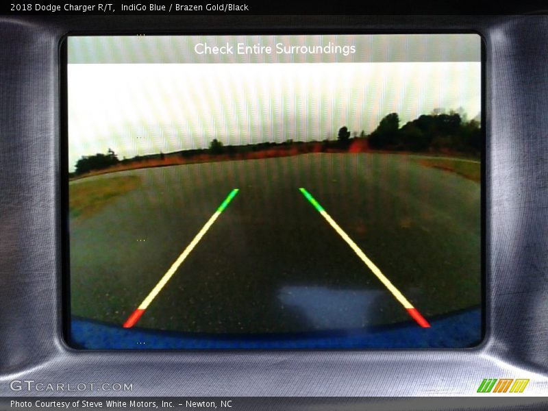 IndiGo Blue / Brazen Gold/Black 2018 Dodge Charger R/T