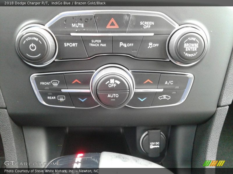 IndiGo Blue / Brazen Gold/Black 2018 Dodge Charger R/T