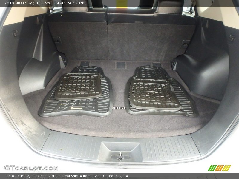Silver Ice / Black 2010 Nissan Rogue SL AWD