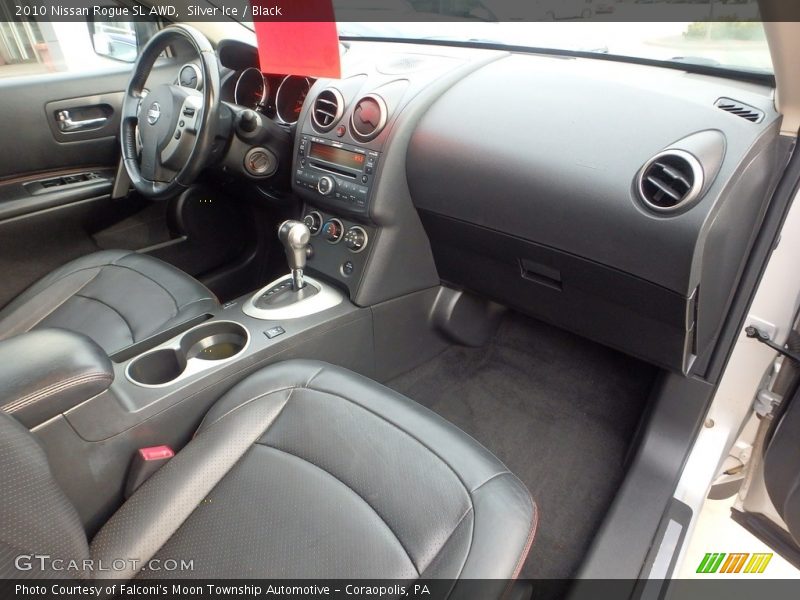 Silver Ice / Black 2010 Nissan Rogue SL AWD