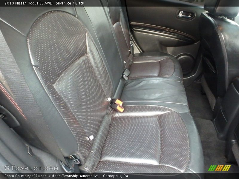 Silver Ice / Black 2010 Nissan Rogue SL AWD