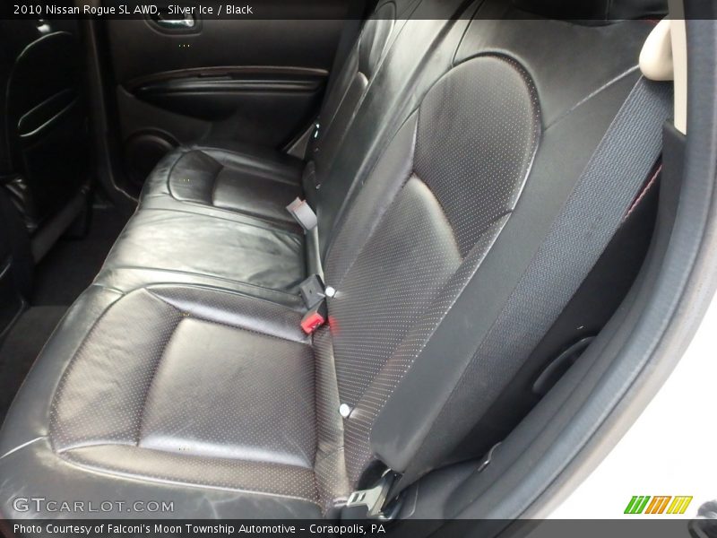 Silver Ice / Black 2010 Nissan Rogue SL AWD