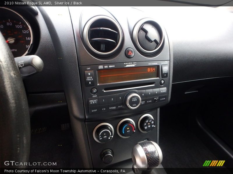 Silver Ice / Black 2010 Nissan Rogue SL AWD
