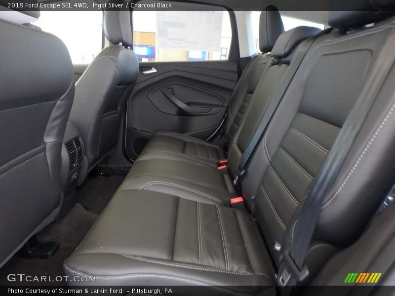 Ingot Silver / Charcoal Black 2018 Ford Escape SEL 4WD