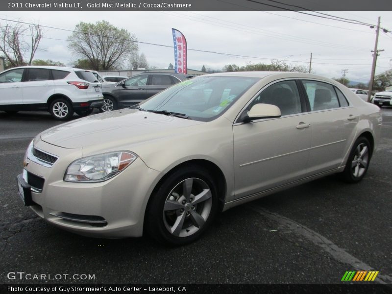 Gold Mist Metallic / Cocoa/Cashmere 2011 Chevrolet Malibu LT