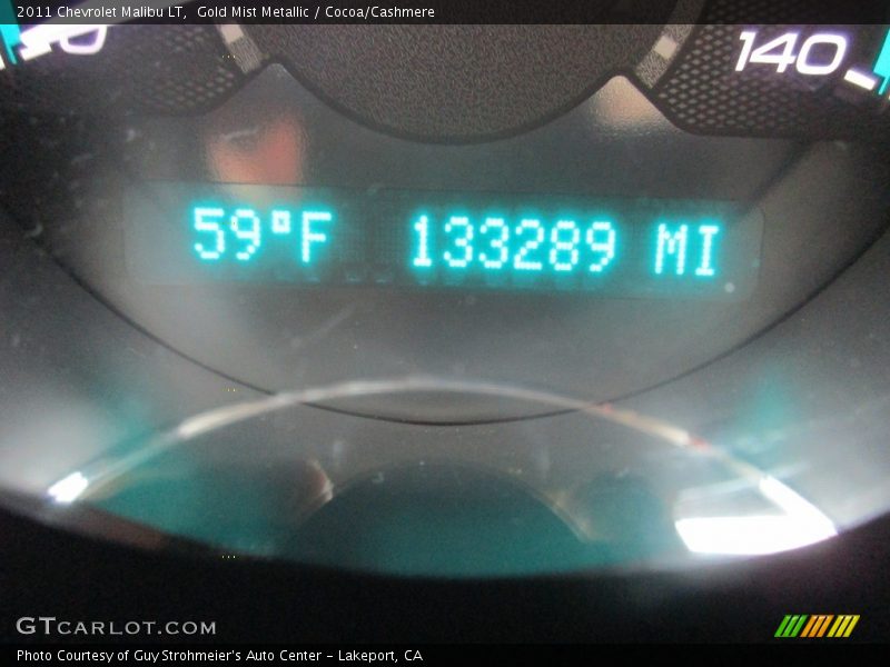 Gold Mist Metallic / Cocoa/Cashmere 2011 Chevrolet Malibu LT