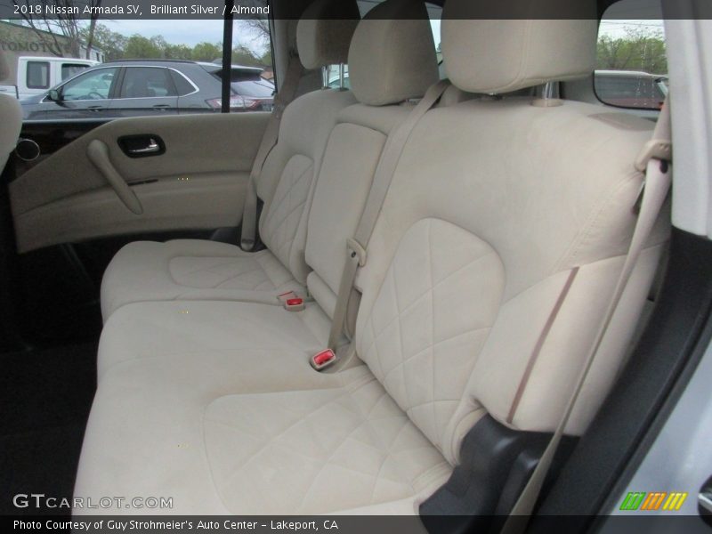 Brilliant Silver / Almond 2018 Nissan Armada SV