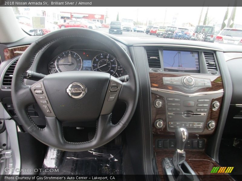 Brilliant Silver / Almond 2018 Nissan Armada SV