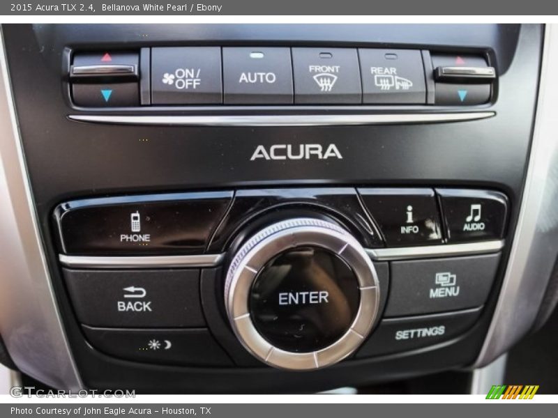 Bellanova White Pearl / Ebony 2015 Acura TLX 2.4