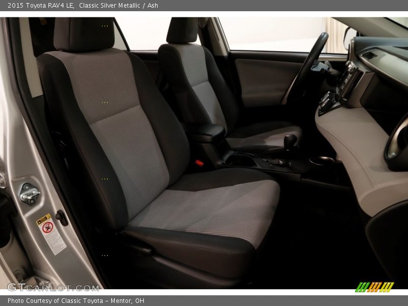 Classic Silver Metallic / Ash 2015 Toyota RAV4 LE