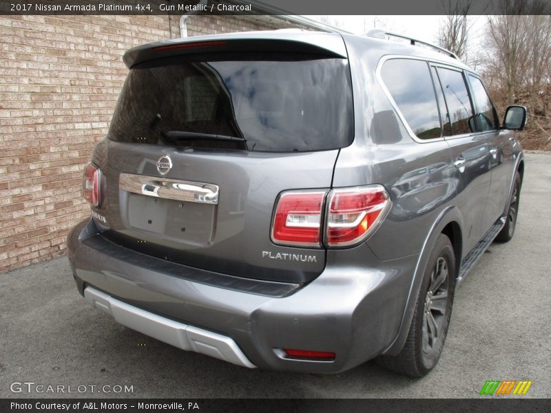 Gun Metallic / Charcoal 2017 Nissan Armada Platinum 4x4