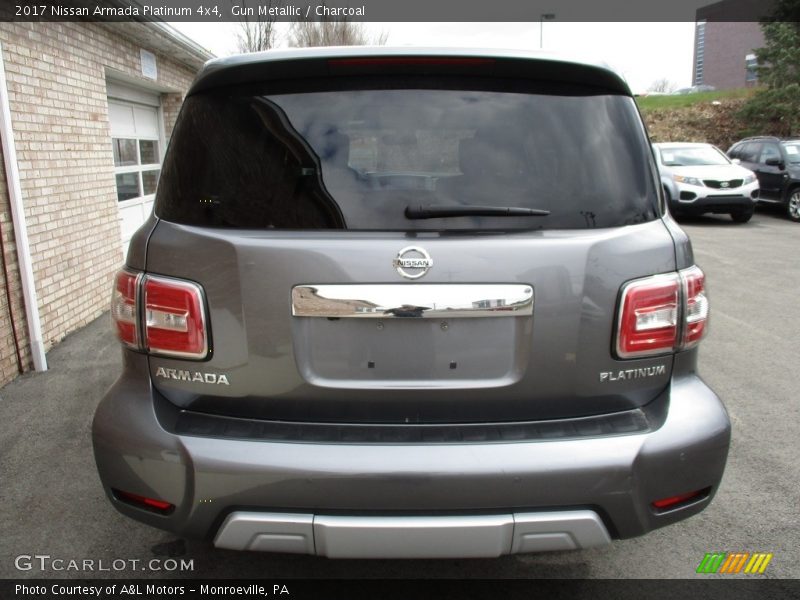 Gun Metallic / Charcoal 2017 Nissan Armada Platinum 4x4