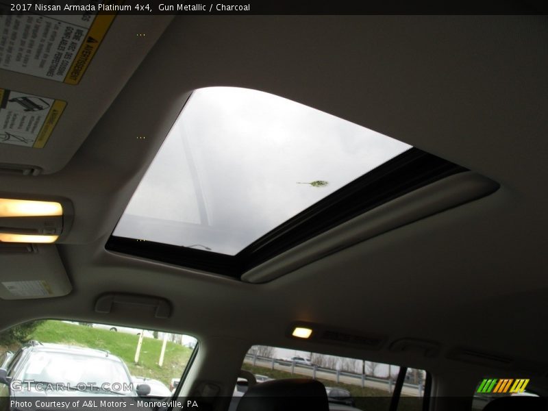 Gun Metallic / Charcoal 2017 Nissan Armada Platinum 4x4