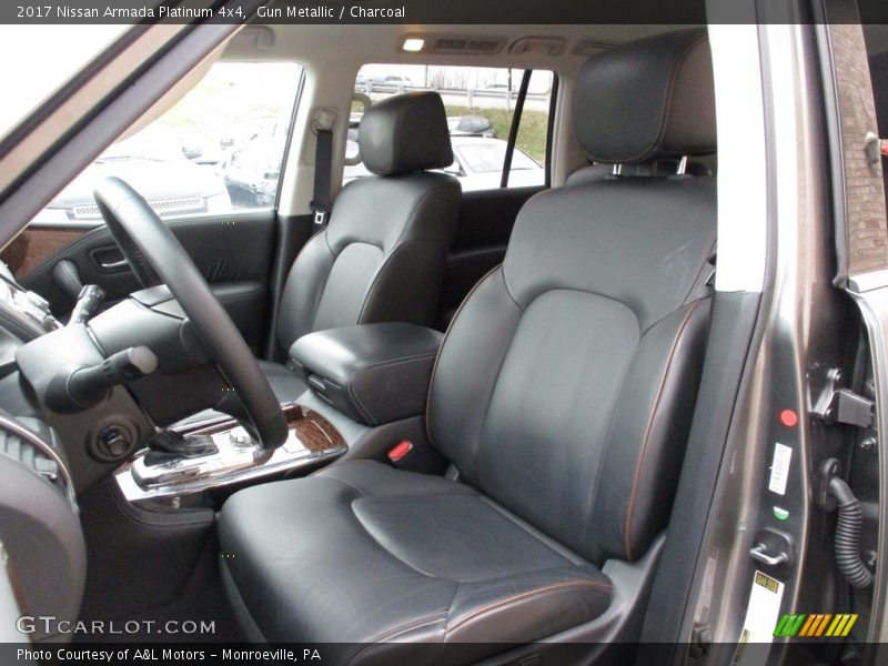 Gun Metallic / Charcoal 2017 Nissan Armada Platinum 4x4