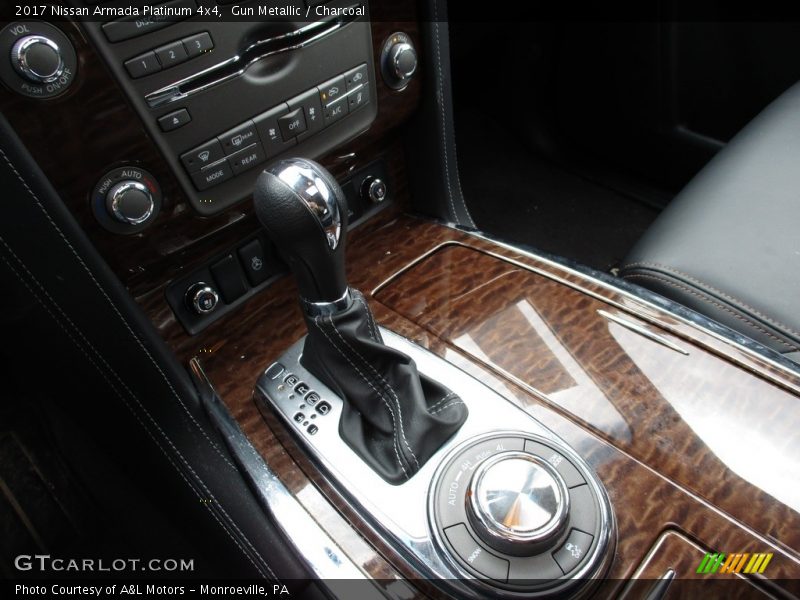 Gun Metallic / Charcoal 2017 Nissan Armada Platinum 4x4