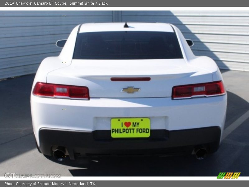 Summit White / Black 2014 Chevrolet Camaro LT Coupe
