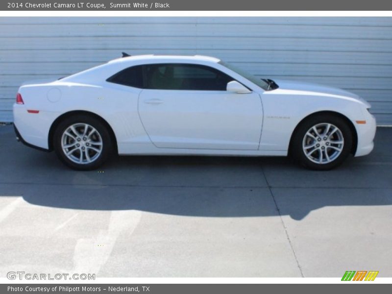 Summit White / Black 2014 Chevrolet Camaro LT Coupe