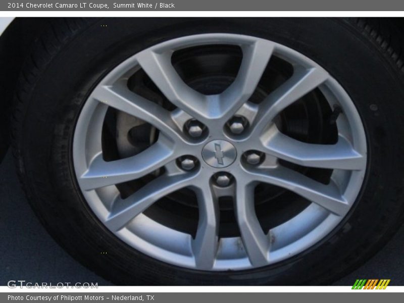 Summit White / Black 2014 Chevrolet Camaro LT Coupe
