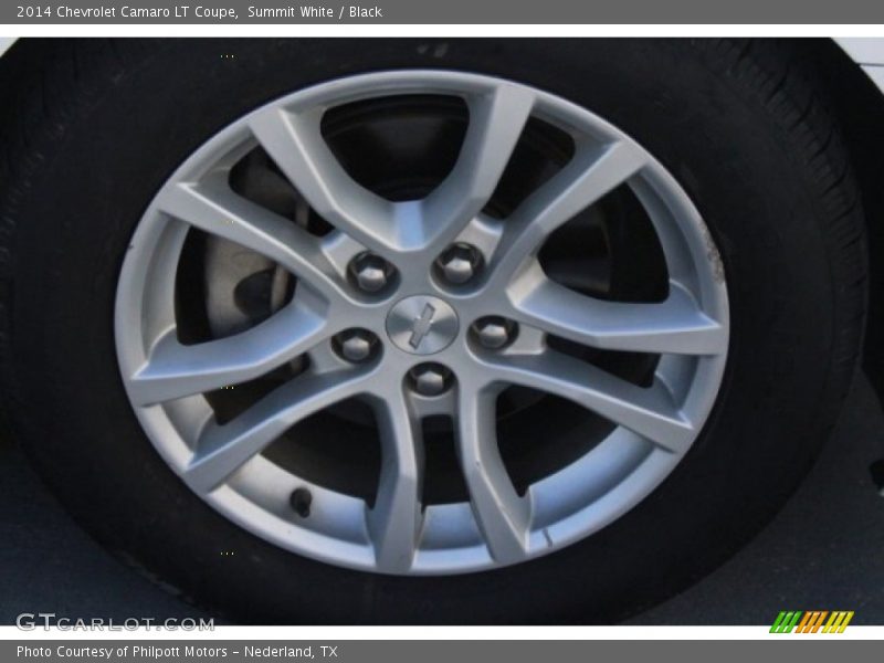 Summit White / Black 2014 Chevrolet Camaro LT Coupe
