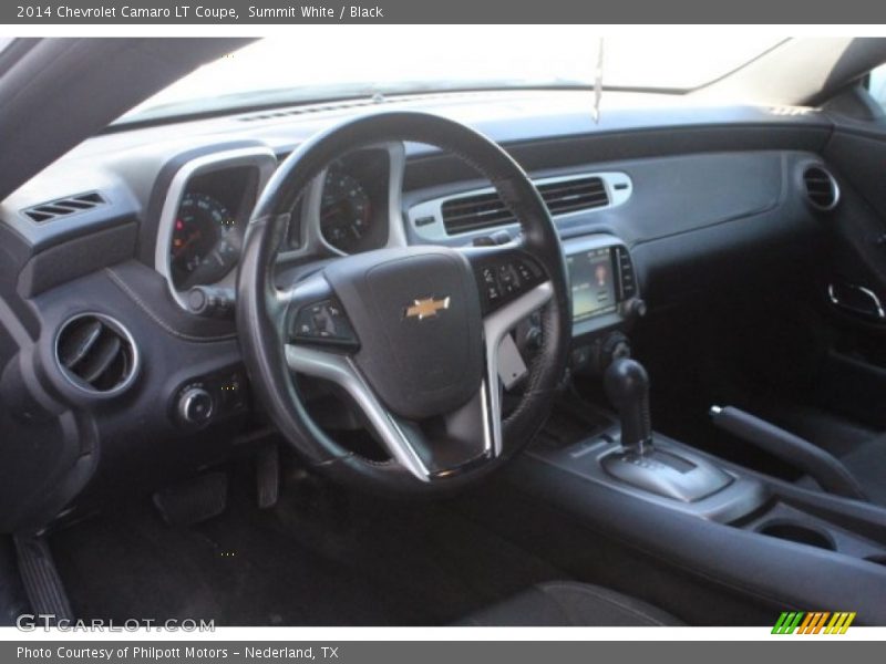 Summit White / Black 2014 Chevrolet Camaro LT Coupe