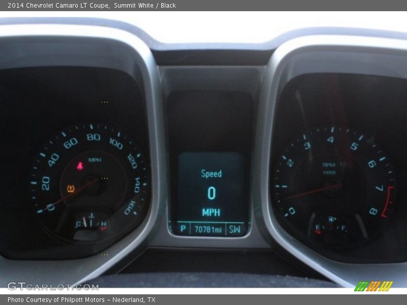 Summit White / Black 2014 Chevrolet Camaro LT Coupe