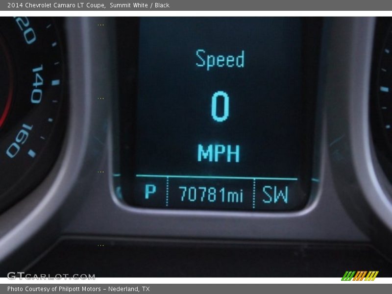 Summit White / Black 2014 Chevrolet Camaro LT Coupe