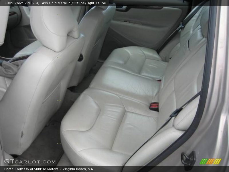 Ash Gold Metallic / Taupe/Light Taupe 2005 Volvo V70 2.4