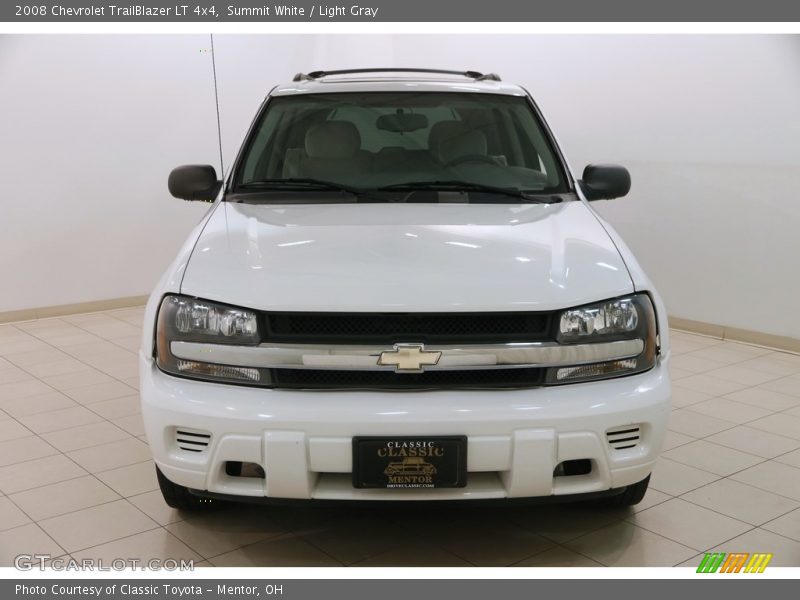 Summit White / Light Gray 2008 Chevrolet TrailBlazer LT 4x4