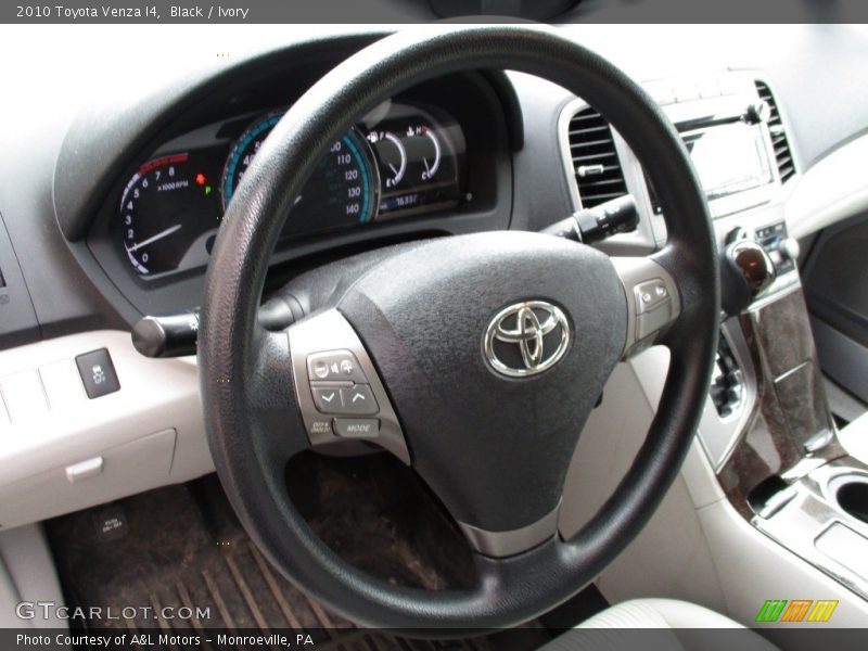 Black / Ivory 2010 Toyota Venza I4