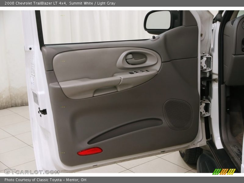 Summit White / Light Gray 2008 Chevrolet TrailBlazer LT 4x4
