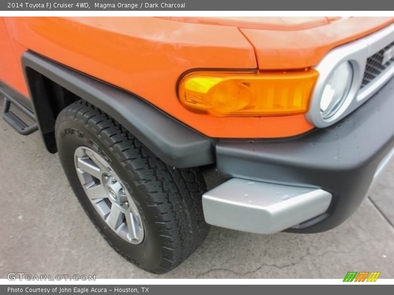 Magma Orange / Dark Charcoal 2014 Toyota FJ Cruiser 4WD