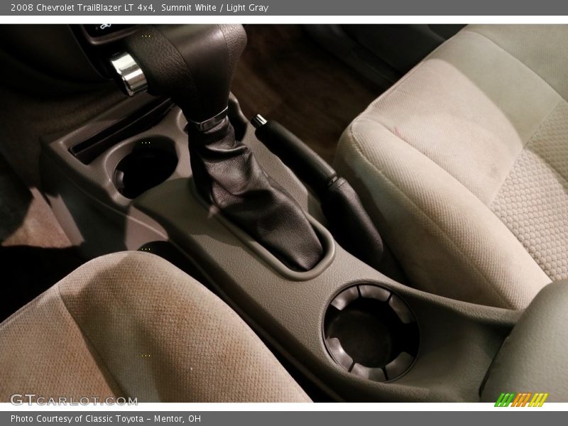 Summit White / Light Gray 2008 Chevrolet TrailBlazer LT 4x4