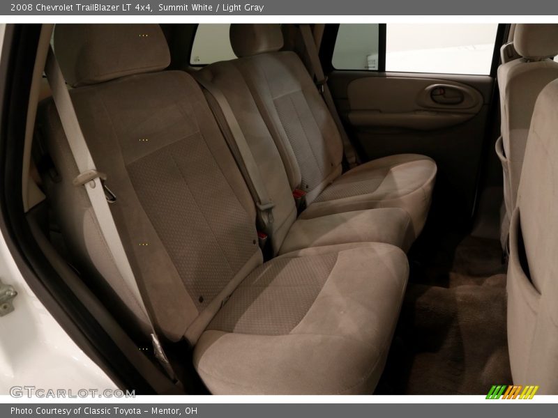 Summit White / Light Gray 2008 Chevrolet TrailBlazer LT 4x4