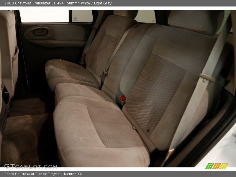 Summit White / Light Gray 2008 Chevrolet TrailBlazer LT 4x4