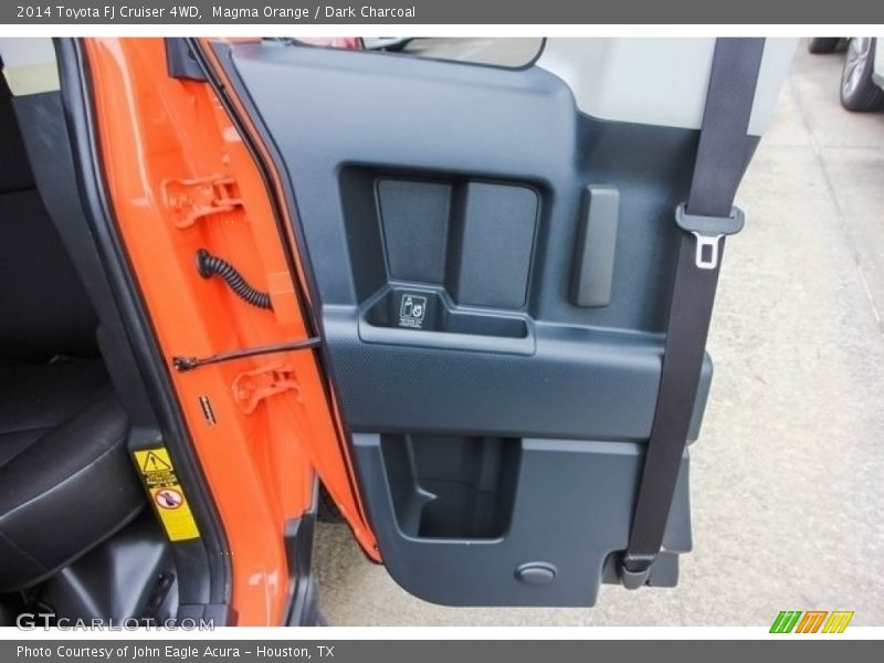 Magma Orange / Dark Charcoal 2014 Toyota FJ Cruiser 4WD