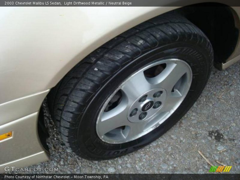 Light Driftwood Metallic / Neutral Beige 2003 Chevrolet Malibu LS Sedan