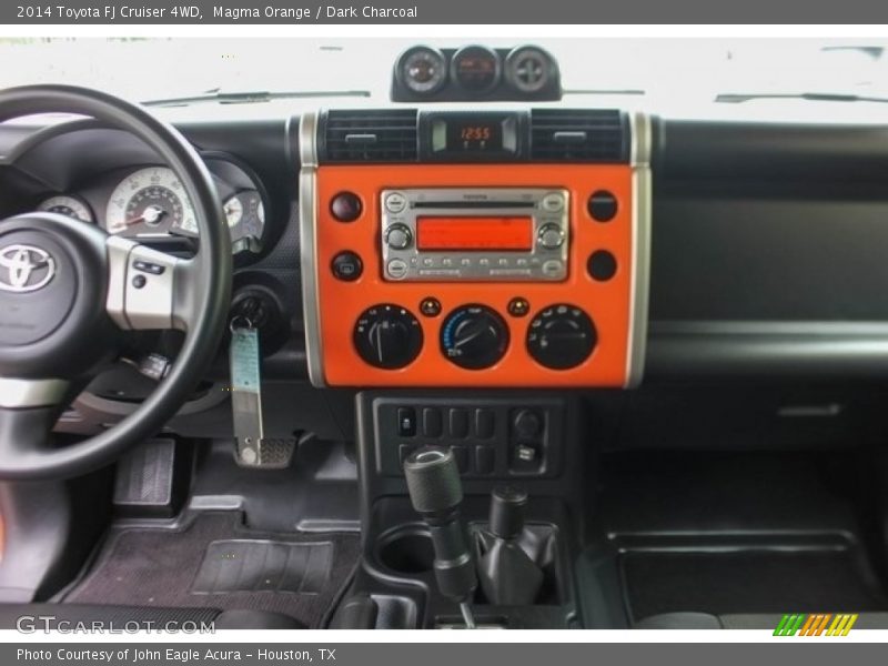 Magma Orange / Dark Charcoal 2014 Toyota FJ Cruiser 4WD