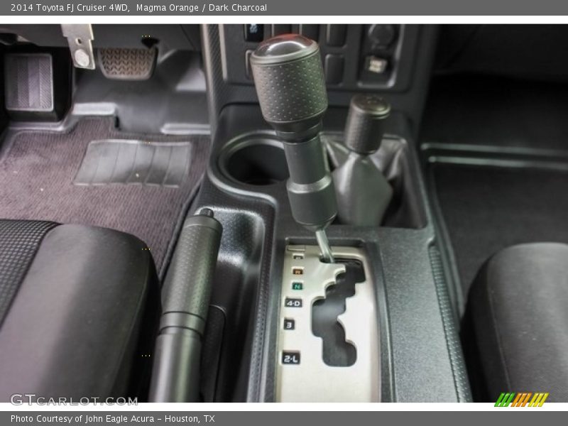 Magma Orange / Dark Charcoal 2014 Toyota FJ Cruiser 4WD