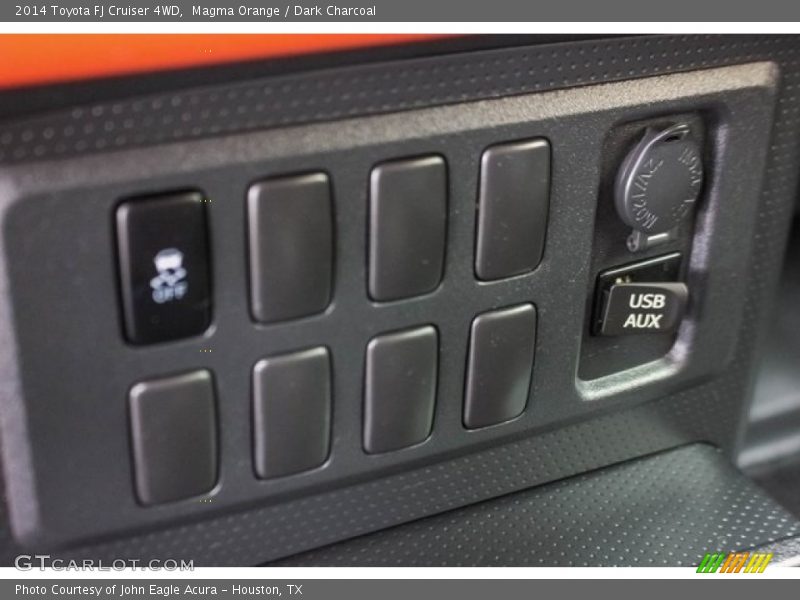 Magma Orange / Dark Charcoal 2014 Toyota FJ Cruiser 4WD