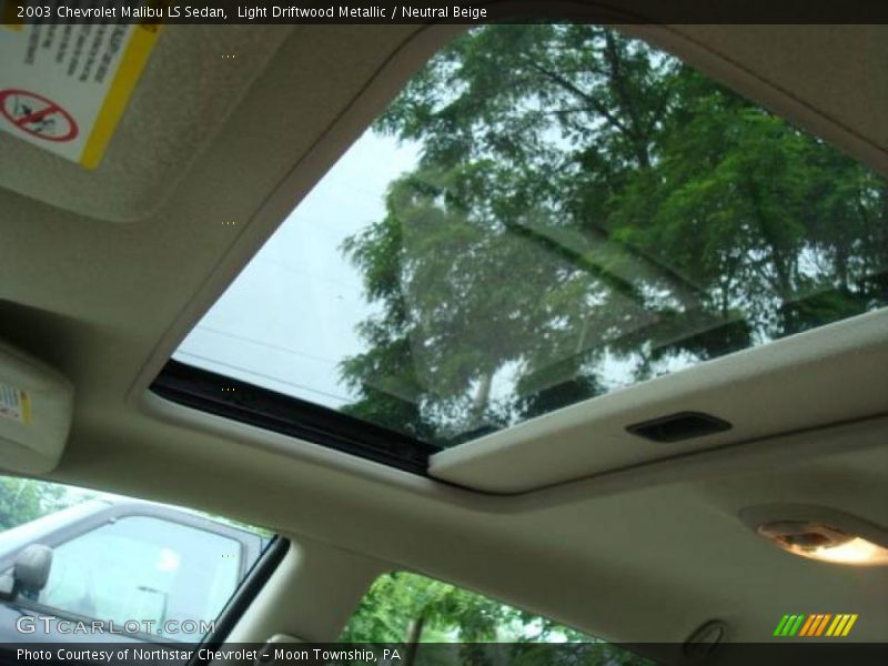 Light Driftwood Metallic / Neutral Beige 2003 Chevrolet Malibu LS Sedan