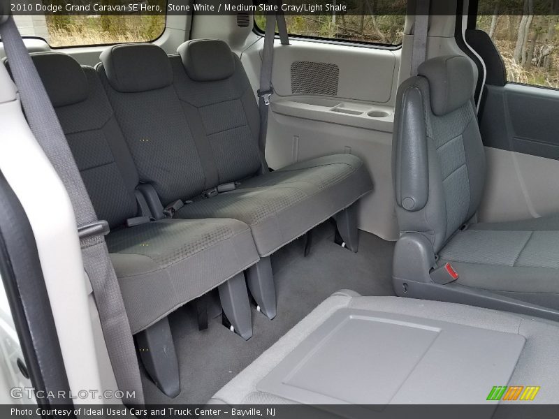 Stone White / Medium Slate Gray/Light Shale 2010 Dodge Grand Caravan SE Hero
