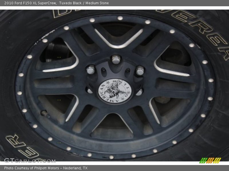 Tuxedo Black / Medium Stone 2010 Ford F150 XL SuperCrew
