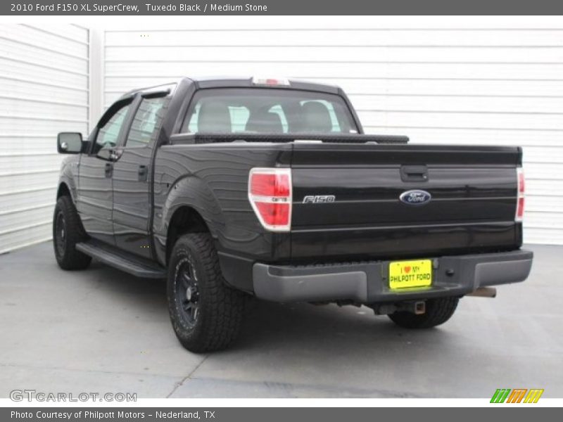 Tuxedo Black / Medium Stone 2010 Ford F150 XL SuperCrew