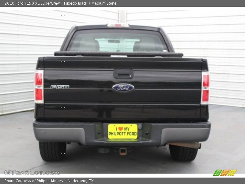 Tuxedo Black / Medium Stone 2010 Ford F150 XL SuperCrew