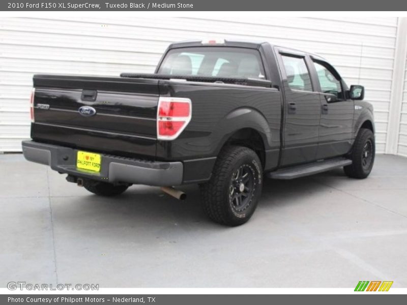 Tuxedo Black / Medium Stone 2010 Ford F150 XL SuperCrew