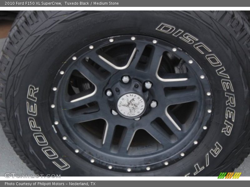 Tuxedo Black / Medium Stone 2010 Ford F150 XL SuperCrew
