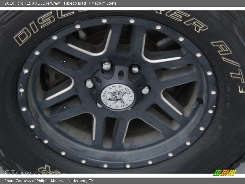 Tuxedo Black / Medium Stone 2010 Ford F150 XL SuperCrew