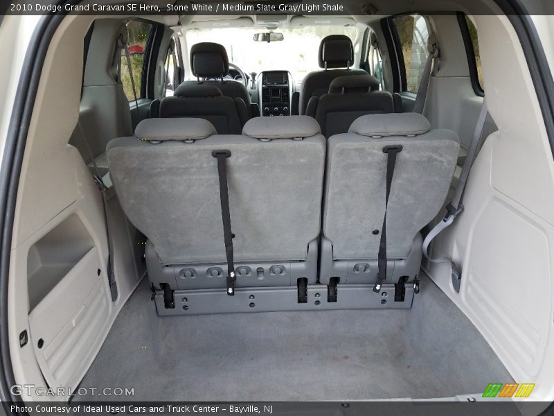 Stone White / Medium Slate Gray/Light Shale 2010 Dodge Grand Caravan SE Hero